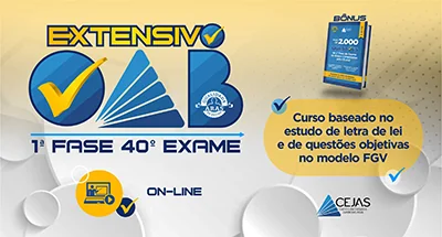 Extensivo OAB 1ª Fase - 40° Exame - Online