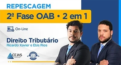 REPESCAGEM OAB 2ª FASE - 40º EXAME - DIREITO TRIBUTÁRIO - ONLINE