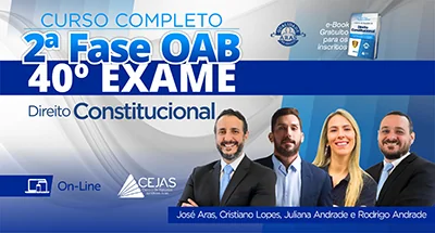 OAB 2ª Fase - 40º Exame - Direito Constitucional - Online