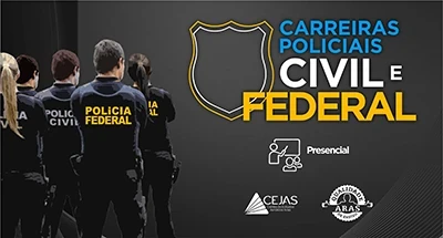 Carreiras Policiais - Estadual e Federal - Presencial