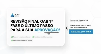 Revisões de Véspera - OAB 1ª Fase - 44° Exame - Presencial