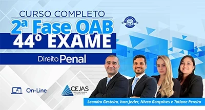 OAB 2ª Fase - 44º Exame - Direito Penal - On-line