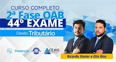 OAB 2ª Fase - 44º Exame - Direito Tributário - Presencial