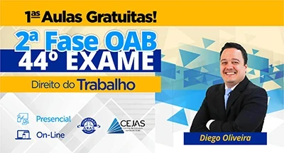 Primeiras Aulas Gratuitas - OAB 2ª Fase - 44º Exame - Direito Trabalho