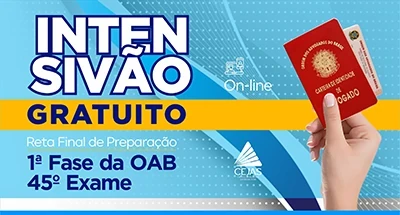 Intensivão Reta Final - OAB 1ª Fase - 45° Exame - On-line