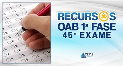Recursos OAB 1ª Fase - 45° Exame