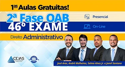 Primeiras Aulas Gratuitas - OAB 2ª Fase - 46º Exame - Direito Administrativo