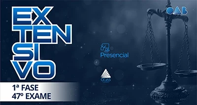 Extensivo OAB 1ª Fase - 47° Exame - Presencial