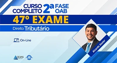 2ª Fase OAB — 47º Exame — Direito Tributário - Online