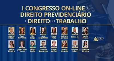 I CONGRESSO ON-LINE de DIREITO PREVIDENCIÁRIO e DIREITO DO TRABALHO