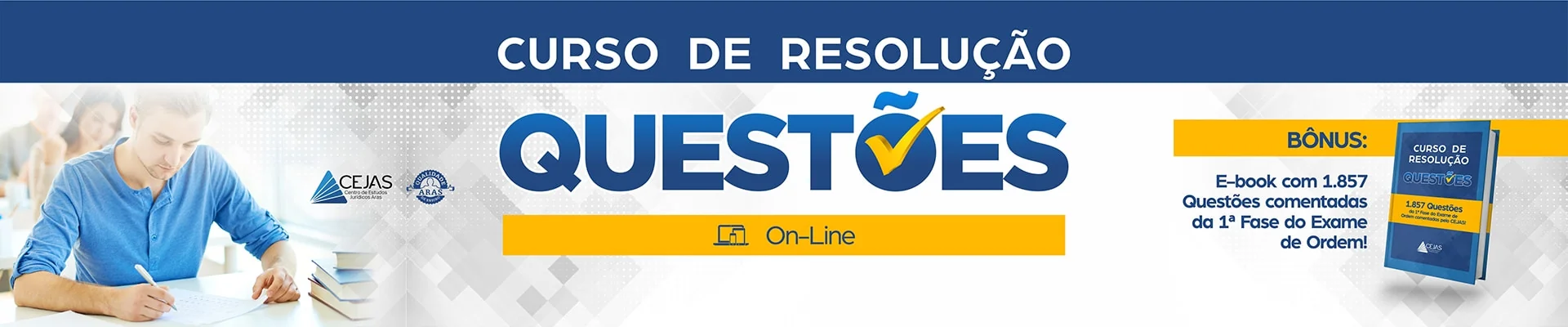 OAB RESOLUÇÃO DE QUESTÕES - ONLINE