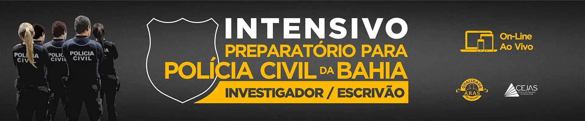 Investigador e Escrivão Polícia Civil da Bahia - Online