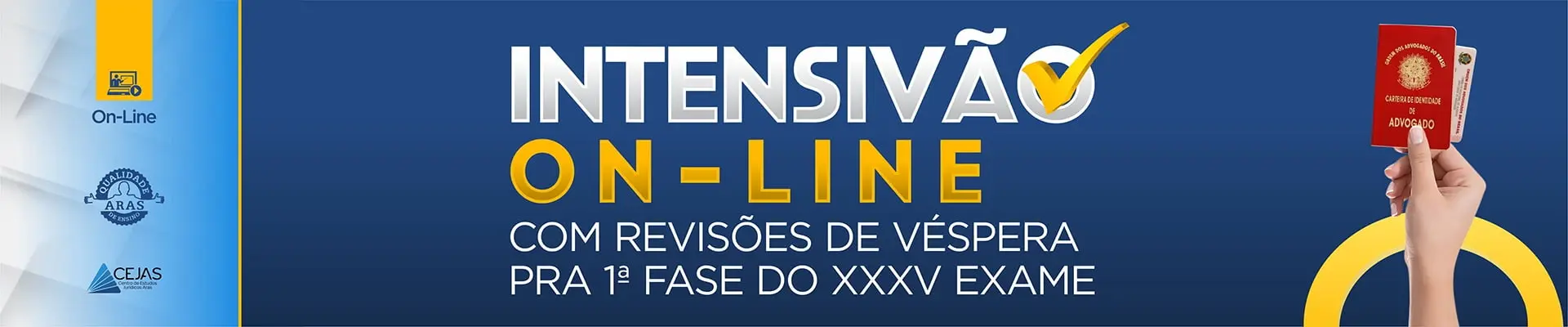 Intensivão - Reta Final da Aprovação - OAB XXXV - Online