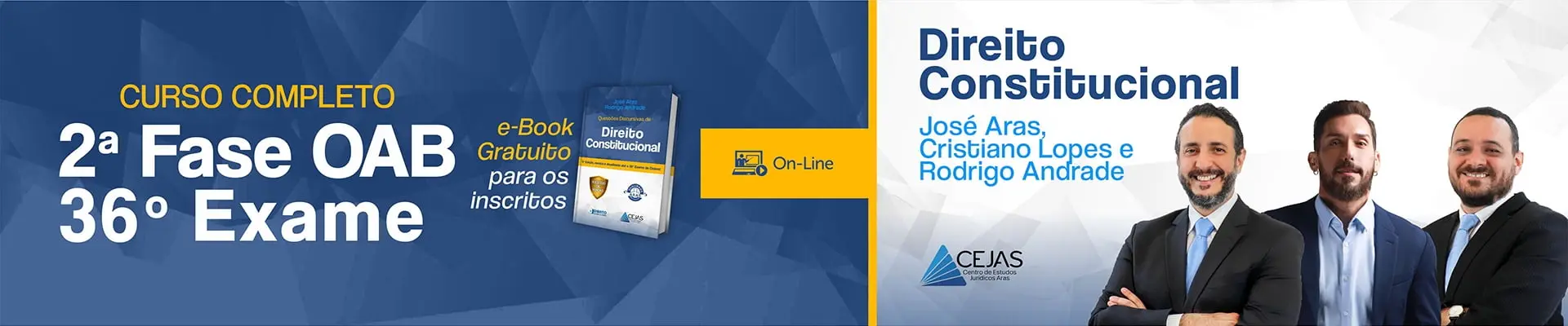 OAB 2ª FASE - 36º EXAME - DIREITO CONSTITUCIONAL - ONLINE