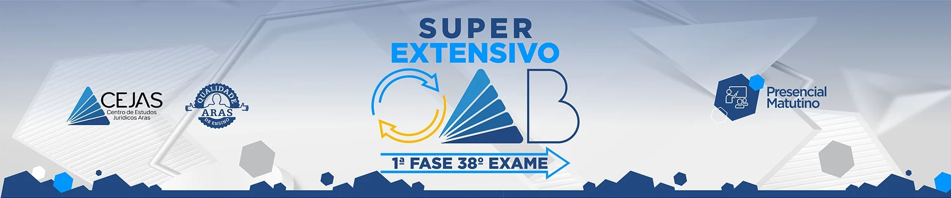 Super Extensivo - OAB 1ª Fase - 38° Exame - Presencial Matutino