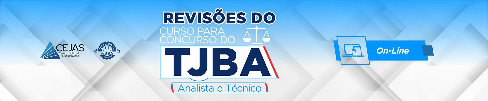 Semana de Revisão TJ BA - Analista e Técnico - Online