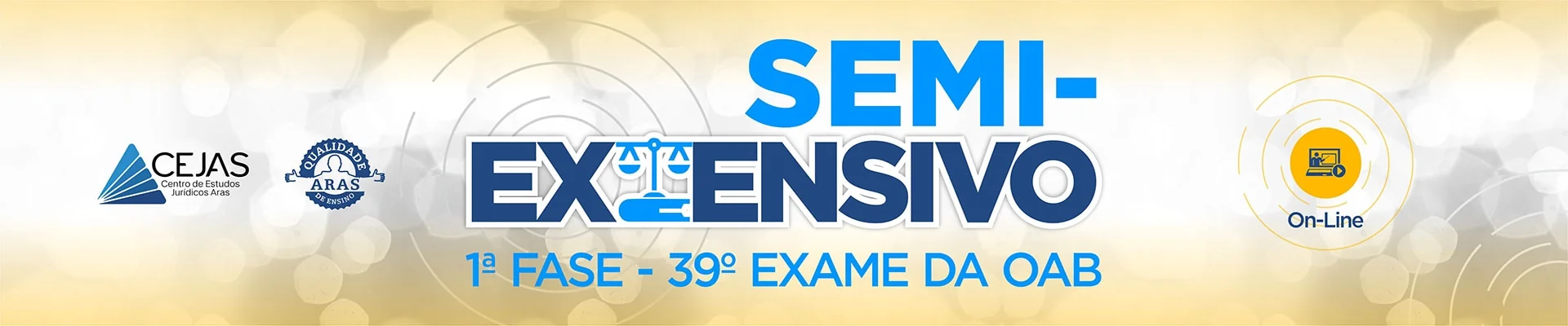 Semi-Extensivo - OAB 1ª Fase - 39° Exame - Online