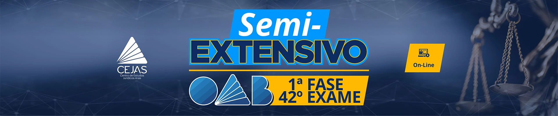 Semiextensivo OAB 1ª Fase - 42° Exame - On-line