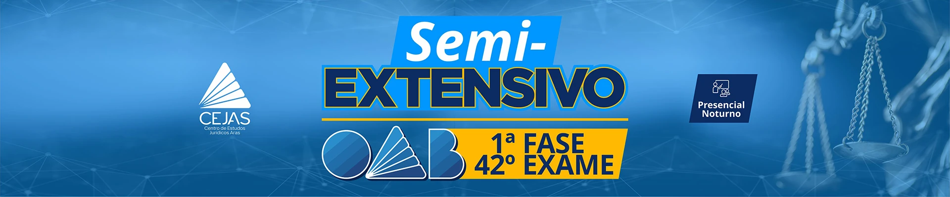 Semiextensivo OAB 1ª Fase - 42° Exame - Presencial Noturno