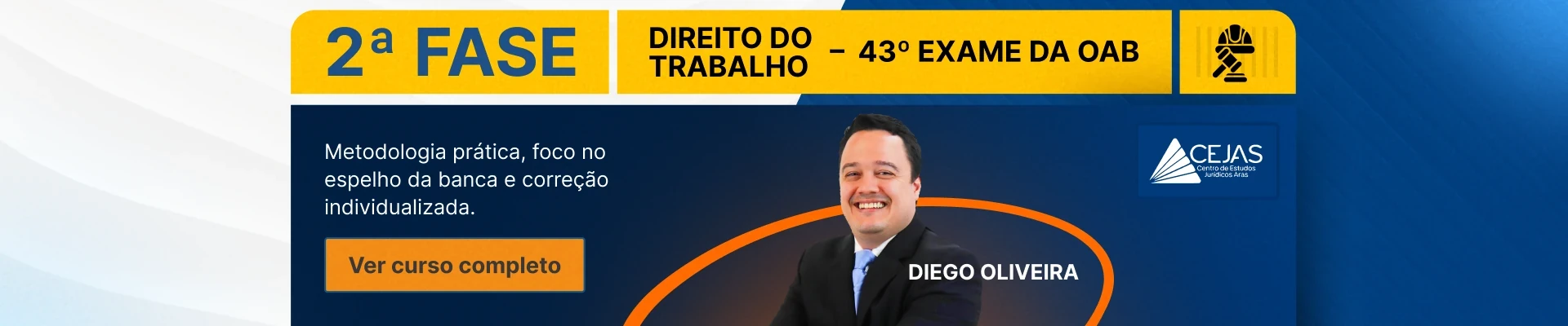 OAB 2ª Fase - 43º Exame - Direito do Trabalho - Presencial