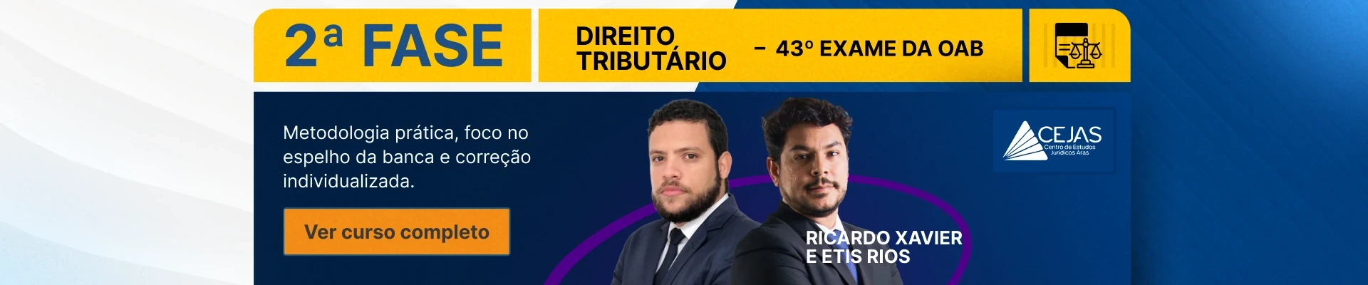 OAB 2ª Fase - 43º Exame - Direito Tributário - Presencial
