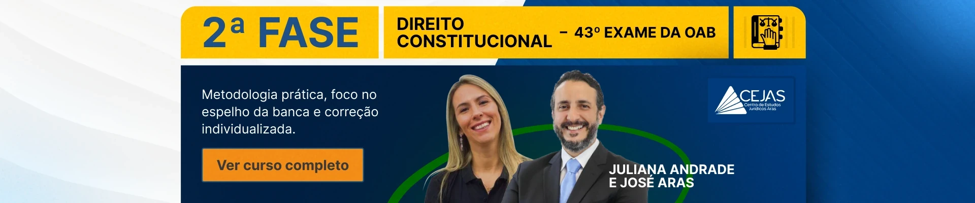 OAB 2ª Fase - 43º Exame - Direito Constitucional - On-line