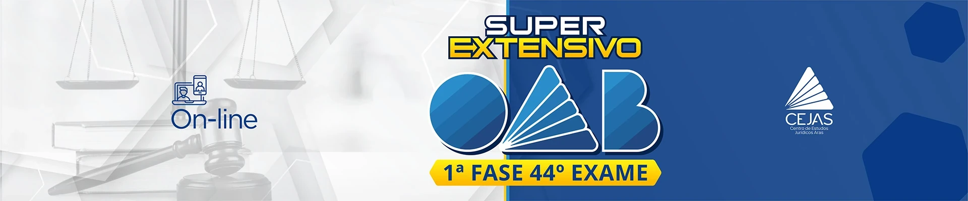 Extensivo OAB 1ª Fase - 44° Exame - On-line