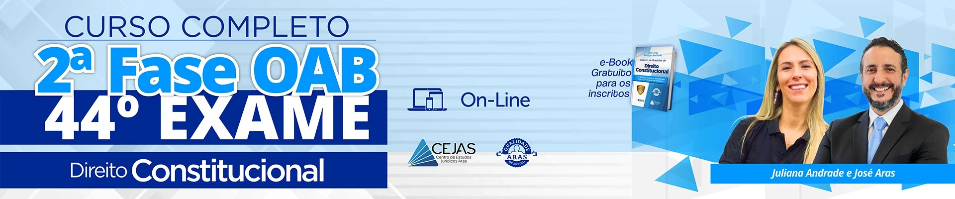 OAB 2ª Fase - 44º Exame - Direito Constitucional - On-line
