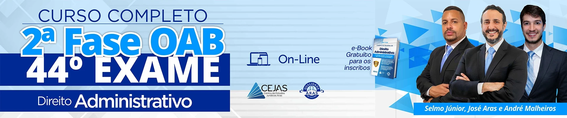 OAB 2ª Fase - 44º Exame - Direito Administrativo - On-line