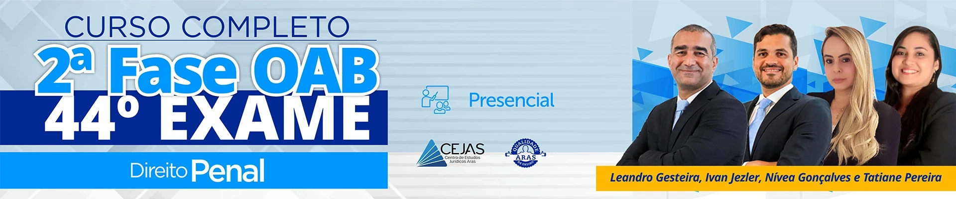 OAB 2ª Fase - 44º Exame - Direito Penal - Presencial