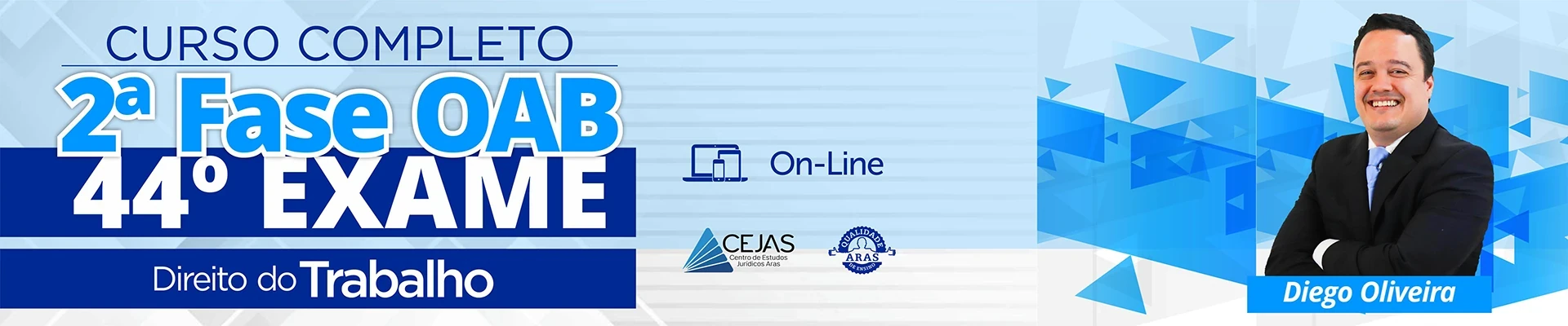 OAB 2ª Fase - 44º Exame - Direito Trabalho - On-line