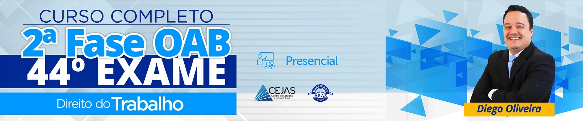 OAB 2ª Fase - 44º Exame - Direito Trabalho - Presencial