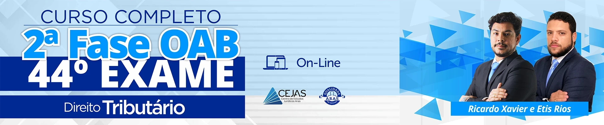 OAB 2ª Fase - 44º Exame - Direito Tributário - On-line