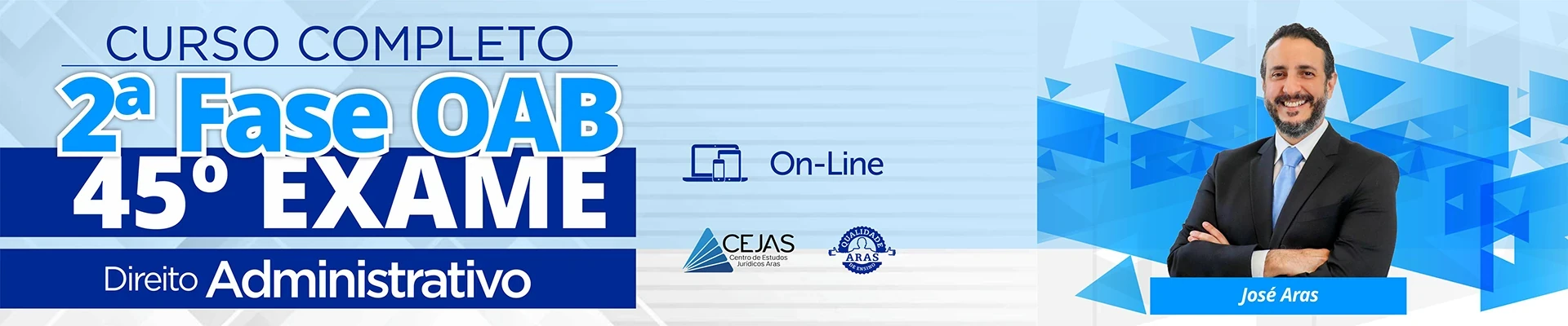 OAB 2ª Fase 45º Exame - Direito Administrativo - On-line