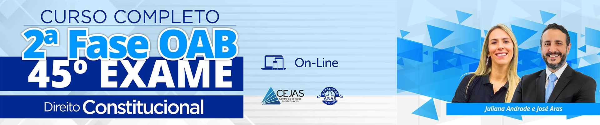 OAB 2ª Fase 45º Exame - Direito Constitucional - On-line