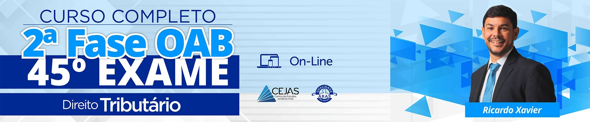 OAB 2ª Fase 45º Exame - Direito Tributário - On-line