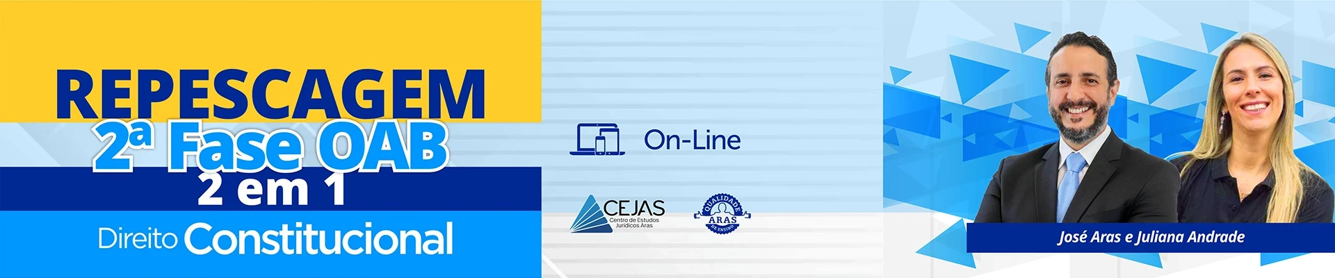 Repescagem - 2ª Fase | OAB 46 - Direito Constitucional Full On-line