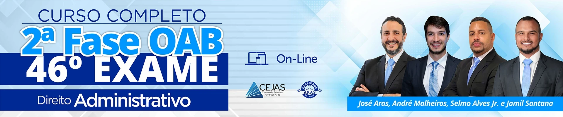 OAB 2ª Fase - 46º Exame - Direito Administrativo - On-line
