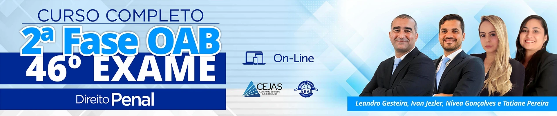 OAB 2ª Fase - 46º Exame - Direito Penal - On-line