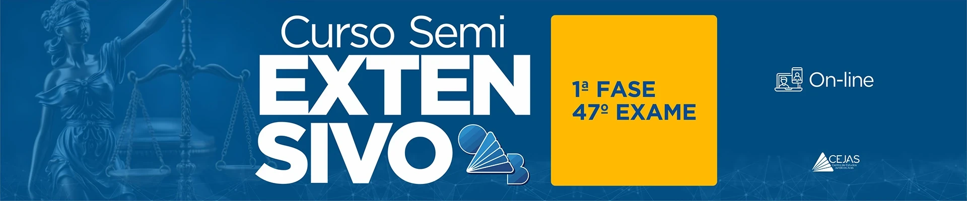 Semiextensivo OAB 1ª Fase - 47° Exame - On-line
