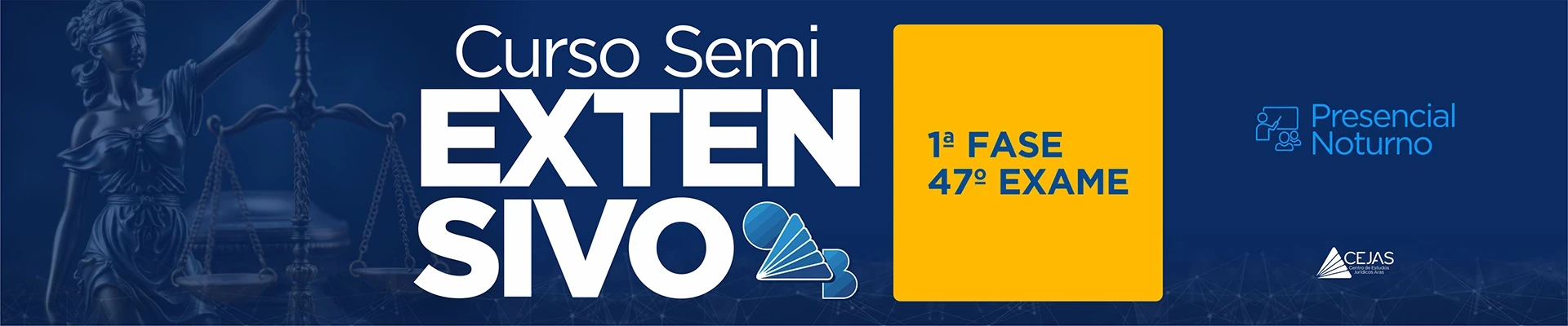 Semiextensivo OAB 1ª Fase - 47° Exame - Presencial