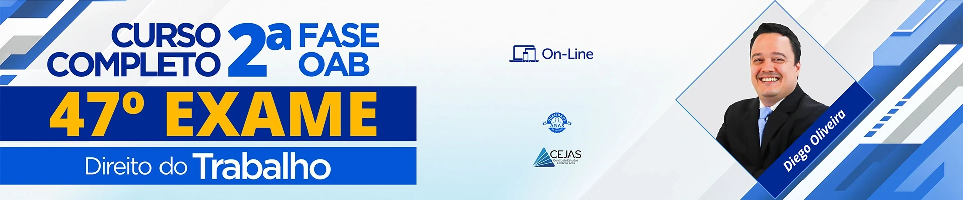 2ª Fase OAB — 47º Exame — Direito Trabalho - Online