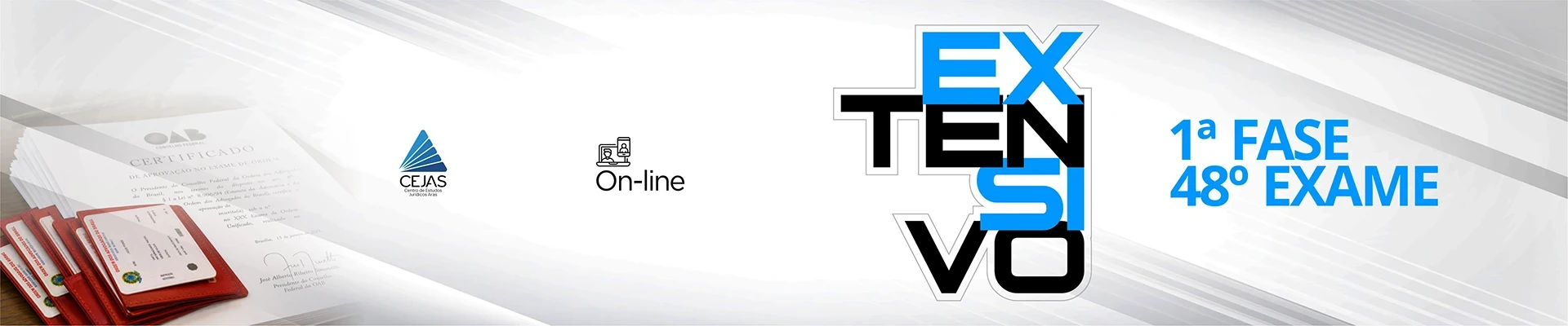 Extensivo OAB 1ª Fase - 48° Exame - On-line