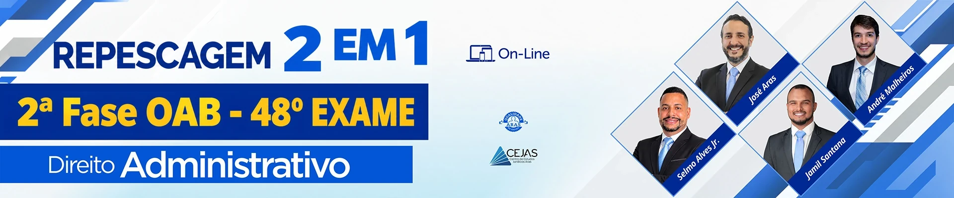 REPESCAGEM 2 em 1 | 2ª Fase OAB - 48º Exame em Direito Administrativo 