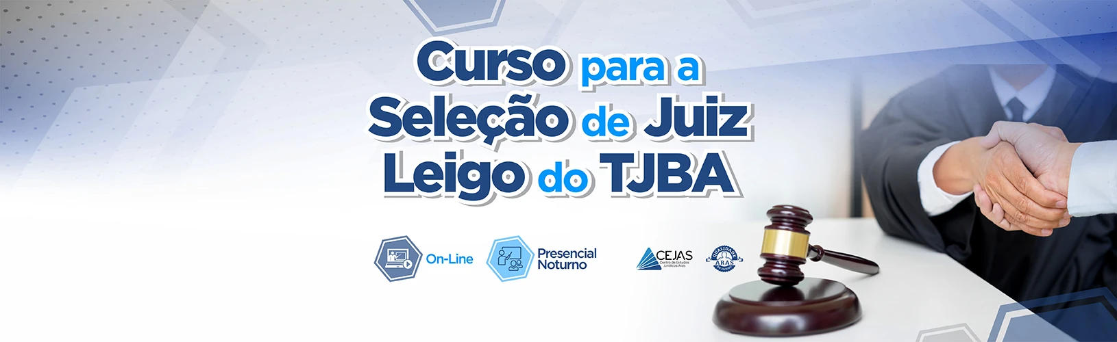 Juiz Leigo e Conciliador 2026 - TJBA