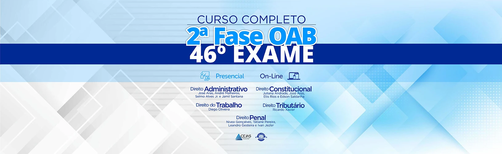 OAB 2ª FASE - 46º (Online e Presencial)