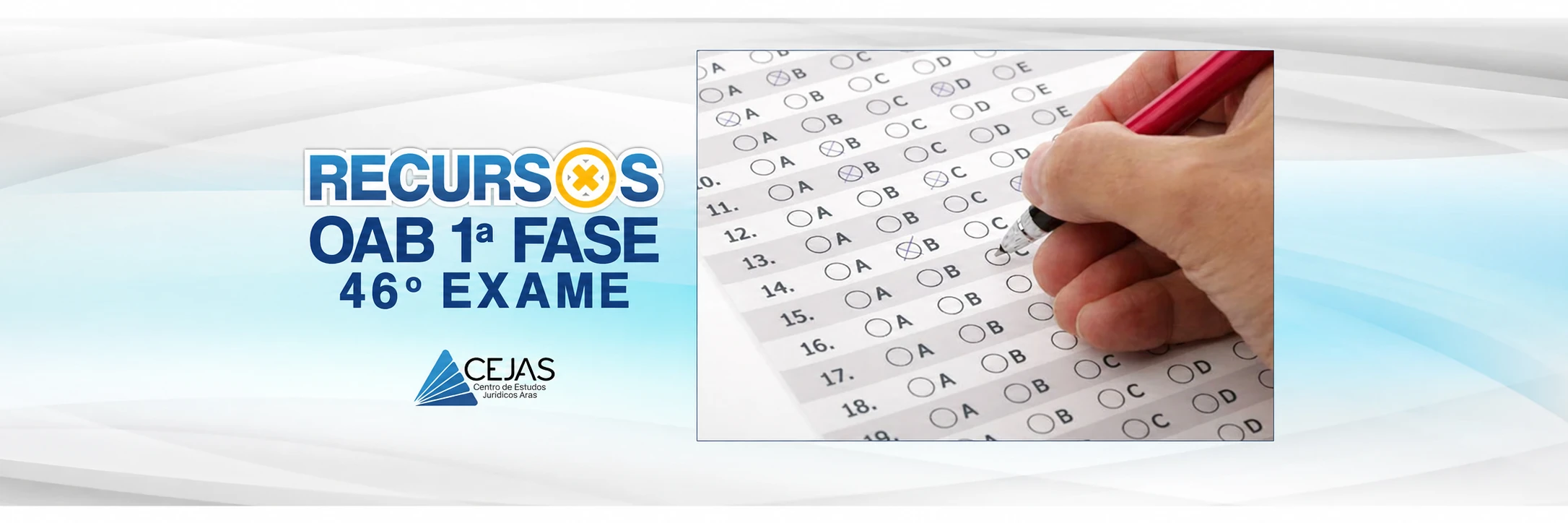 Recursos OAB 1ª fase 46º Exame