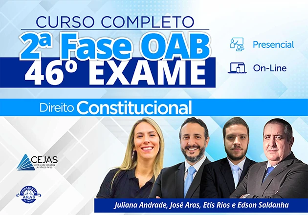 OAB 2ª Fase - 46º Exame - Direito Constitucional - On-line