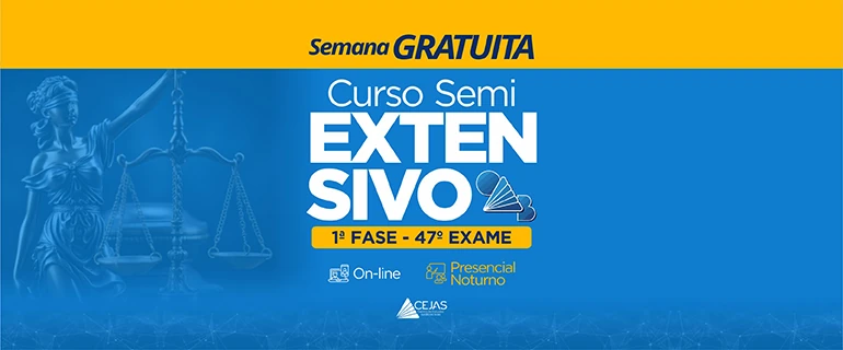 Semana Gratuita - Semiextensivo OAB 1ª Fase - 47° Exame