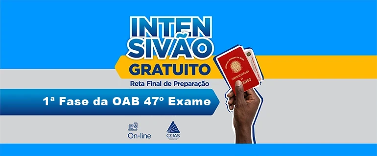 Intensivão Gratuito - OAB 1ª Fase 47º Exame